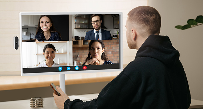 последние новости компании о Новый продукт - StandByMe Wireless Portable Smart TV  1