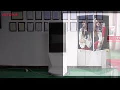 Крытым встали на сторону двойником, который Signage цифров киоск положения пола 43 дюймов опционный