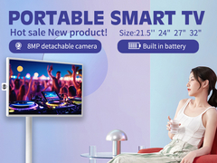 32 дюйма Android Smart Wireless DisplayТатч-экран с камерой 5H 9H Регулируемая стойка