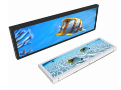 VETO Ultra Wide Stretched Bar Screen Внутренние рекламные плейеры для LCD Android Рафаль Эйдж Стрип Дисплей