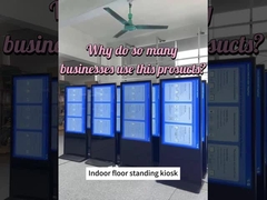 55-дюймовая цифровая вывеска на полу