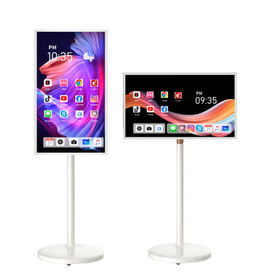 Качество 21.5/27/32 дюймовый интерактивный Stand By Me Smart Screen Android TV с батареей Фабрика
