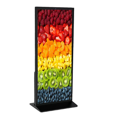 4K полный экран полный стоявший LCD рекламный проигрыватель с 500 cd/m2 яркость