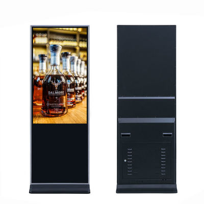 VETO 43 49 55 дюймовый LCD-дисплей с цифровой вывеской 4K Капацитивный сенсорный экран внутренней рекламы
