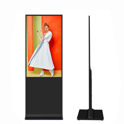 VETO 32-86 дюймовый внутренний LCD коммерческий рекламный дисплей пол стоящая цифровая вывеска сенсорный экран