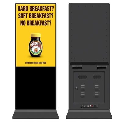 Напольный цифровой информационный киоск LCD-дисплей 43 дюйма на Android, поддержка Wi-Fi и USB