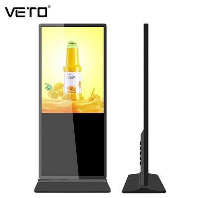VETO 43 дюймовый LCD на полу Android видео LCD рекламный проигрыватель Внутренний тотем